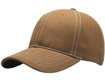 60-65cm Baseball Cap Big Head Plain Big Size Hat Extra Large