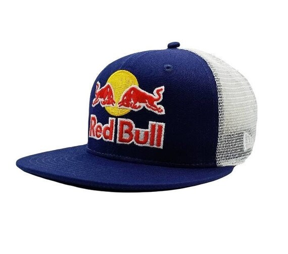 Breathable Red Bull Flat Peak Hip Hop 