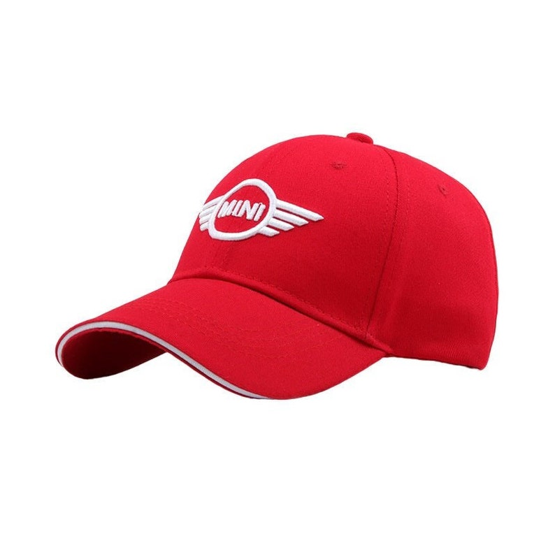 mini cap hat red