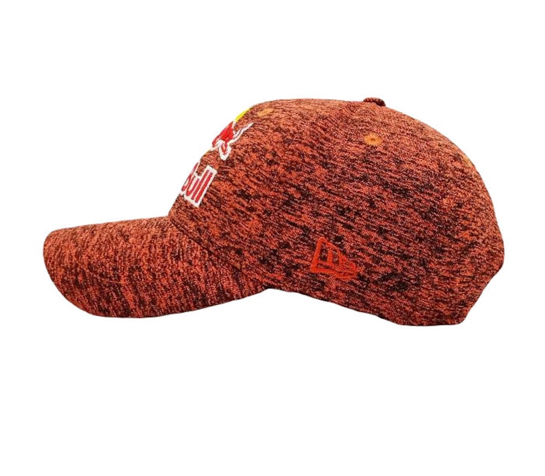 Fire Orange Red Bull Cap image 2