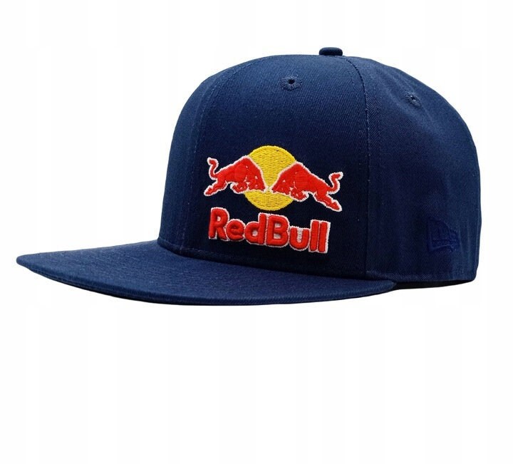 Blue Red Bull Cap Asymmetrical Hip Hop 