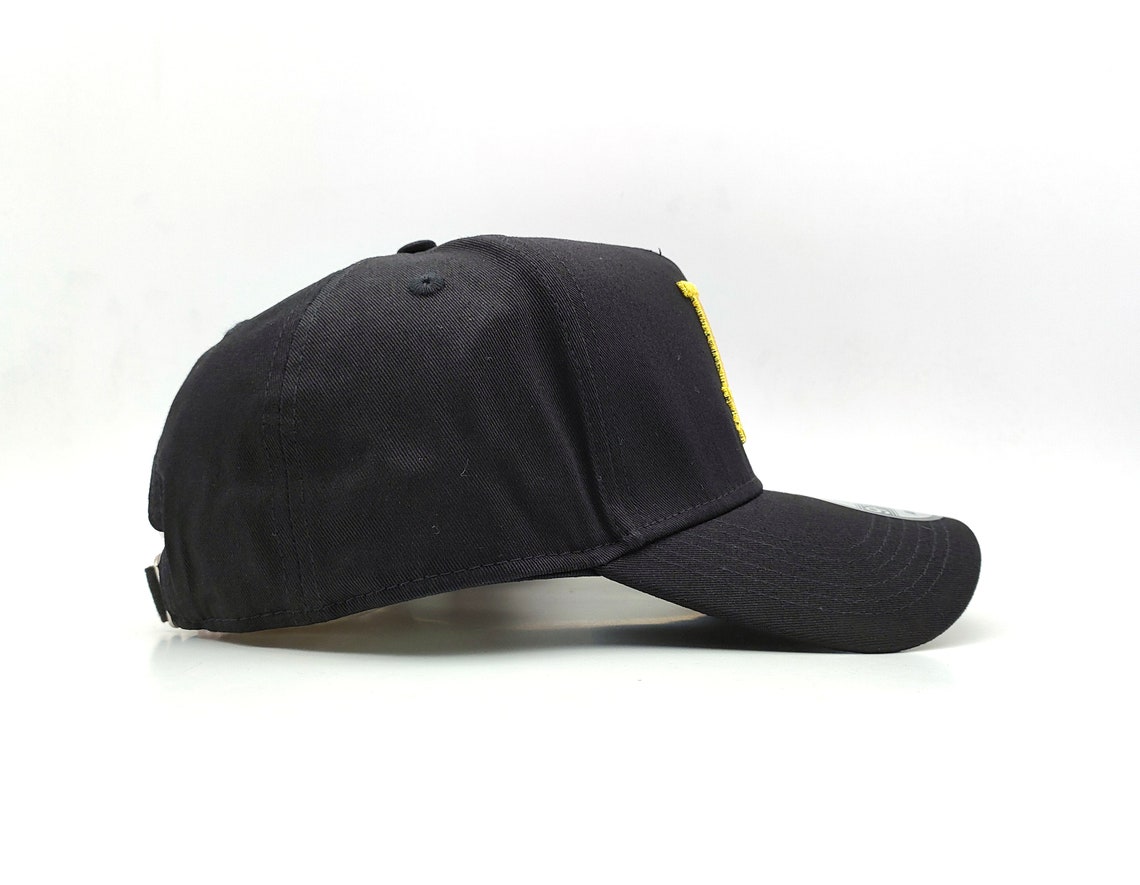 Black LA Hat Yellow New Era image 5