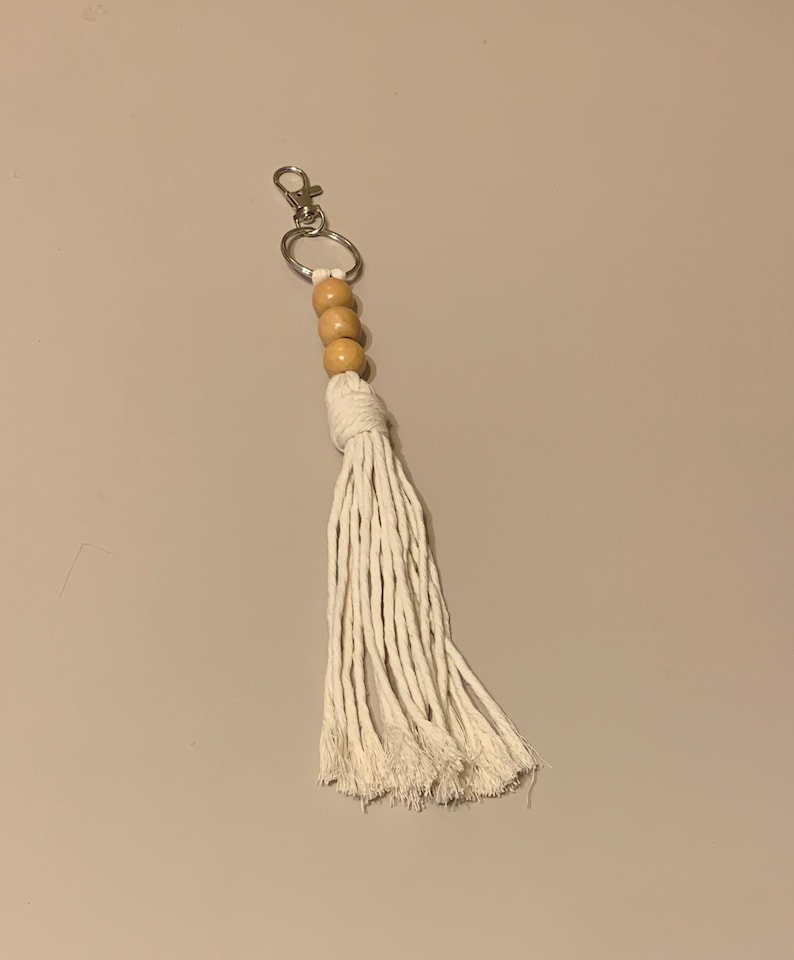 Large Tassel Keychain