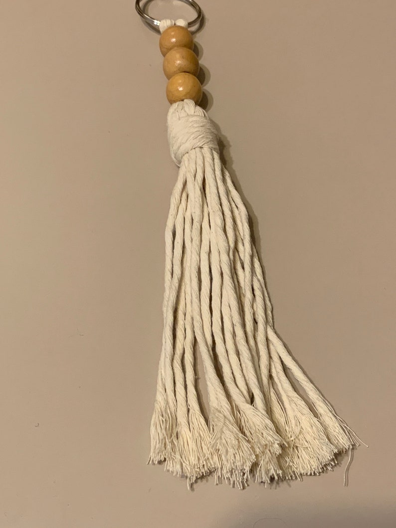 Large Tassel Keychain