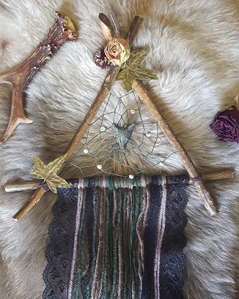 Attrape-Rêves - Confiance Du Loup Fait Main en Corrèze