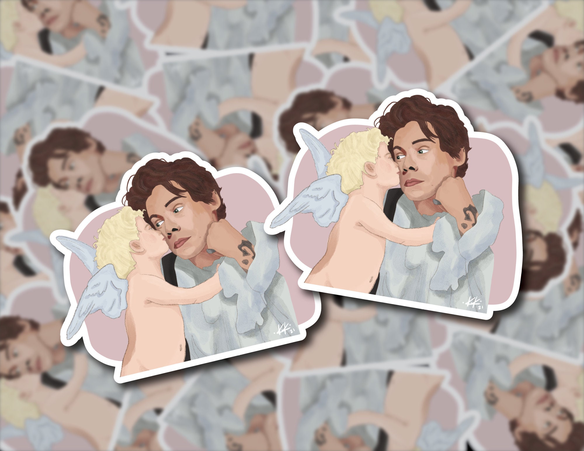 Cupid's Chokehold Sticker | Etsy