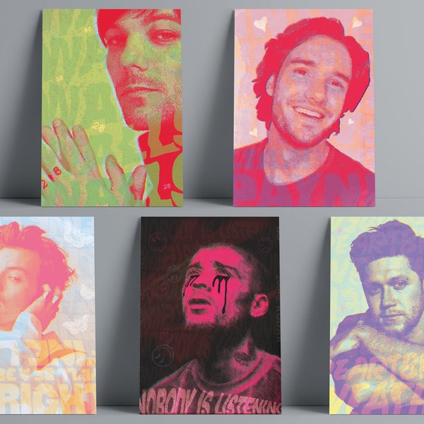 1D Pop Art Posters