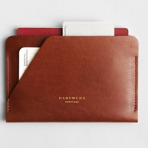 Leather Document Holder | Passport Case — Model 8