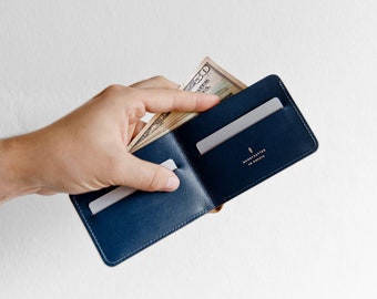 Leather Slim Wallet | Compact Wallet — Model 3