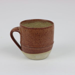 Hand Thrown Stoneware Espresso Cup Bracken image 2