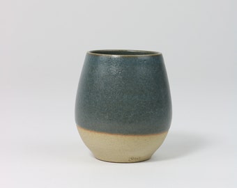 Hand Thrown Welsh Thunder Stoneware Tumbler