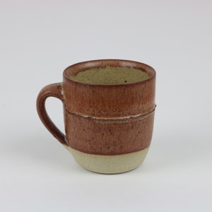 Hand Thrown Ceramic Bracken Brown Espresso Cup