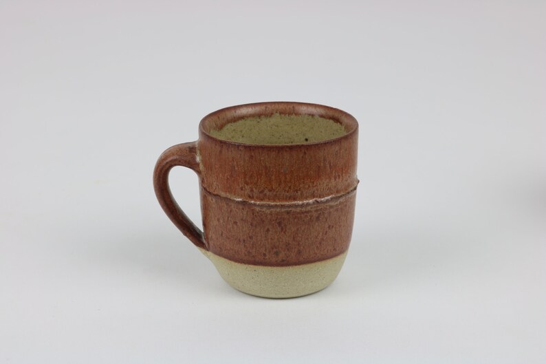 Hand Thrown Ceramic Bracken Brown Espresso Cup