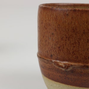 Hand Thrown Stoneware Espresso Cup Bracken image 4