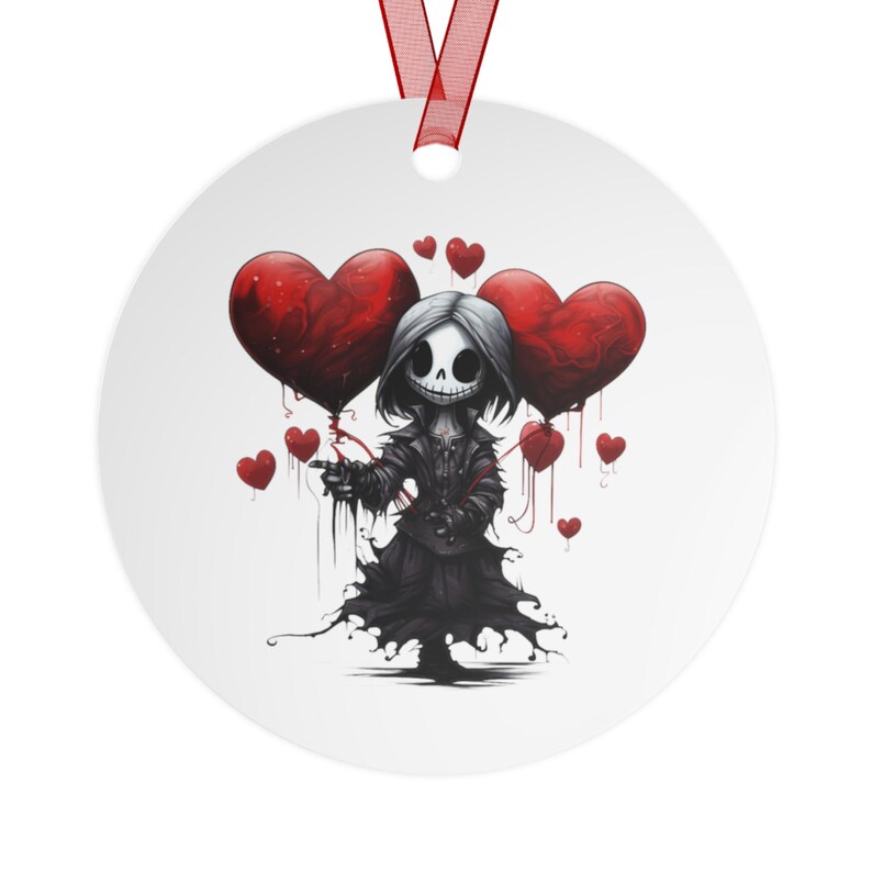 Halloween Ornaments, Gothic Balloon Girl Decor, Halloween Decor, Gothic
