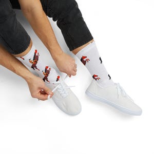 Jockey Horse Rider Socks, Equestrian Rider Horse Socks image 12