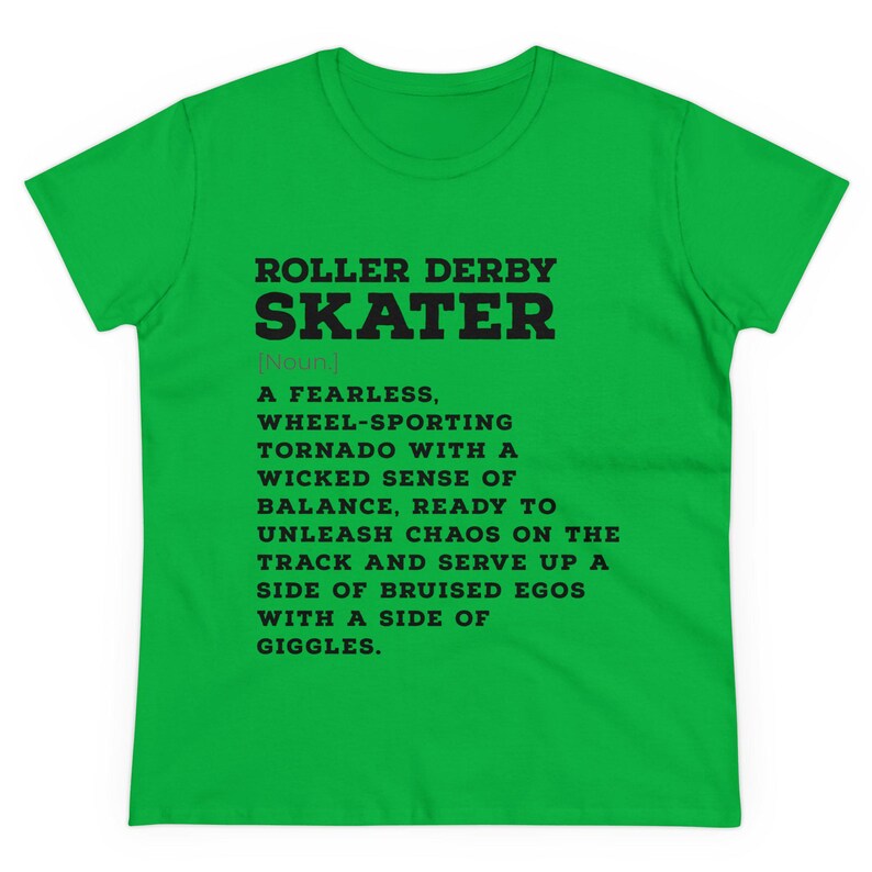 Camiseta divertida con la definición de patinador de roller derby, camiseta para mujer, camiseta de roller derby, regalo de roller derby, ropa de roller derby, patinador de roller derby imagen 13