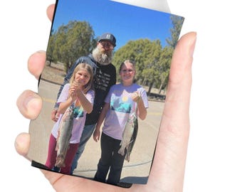 Custom Photo Can Cooler | Personalized Photo Drink Holder, Printed Koozie