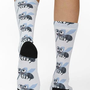 Mosquitoes Socks, Funny Mosquito Gift, Gag Bug Gifts, Insect Fans, Blood Sucker Socks, Infestation Mosquitos, Cute Bug Socks, Flying Insect