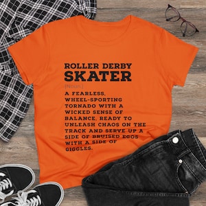 Camiseta divertida con la definición de patinador de roller derby, camiseta para mujer, camiseta de roller derby, regalo de roller derby, ropa de roller derby, patinador de roller derby imagen 11