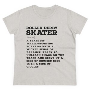 Camiseta divertida con la definición de patinador de roller derby, camiseta para mujer, camiseta de roller derby, regalo de roller derby, ropa de roller derby, patinador de roller derby imagen 8