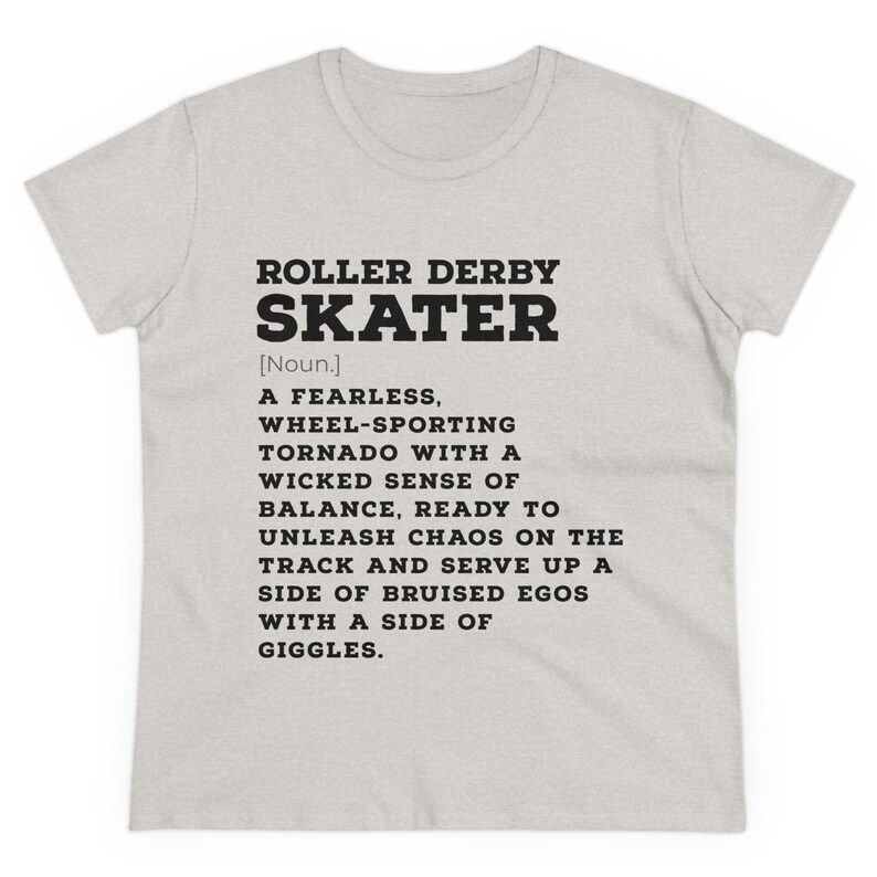 Camiseta divertida con la definición de patinador de roller derby, camiseta para mujer, camiseta de roller derby, regalo de roller derby, ropa de roller derby, patinador de roller derby imagen 8