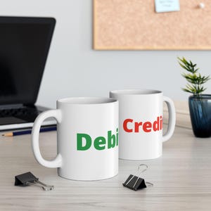 Humor accountant, feiten accountant, mok accountant, mok voor kleine bedrijven, mok voor afschrijvingen en tegoeden, mok kantoor, cadeau CFO, cadeau baas, cadeau baas