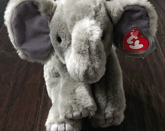 shocks the elephant beanie baby