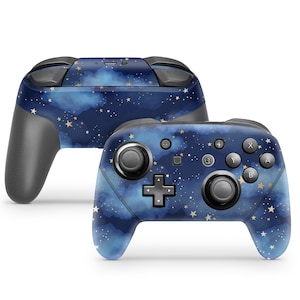 Nintendo Switch-Pro Controller Skin Wrap Premium Vinyl Cover Sterrennacht
