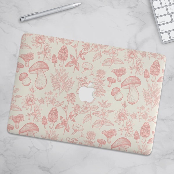 Apple MacBook Pro & Air Laptop Skin Vinyl Cover Case Decal Sticker Premium Quality 3M Protective Woodland Mushroom