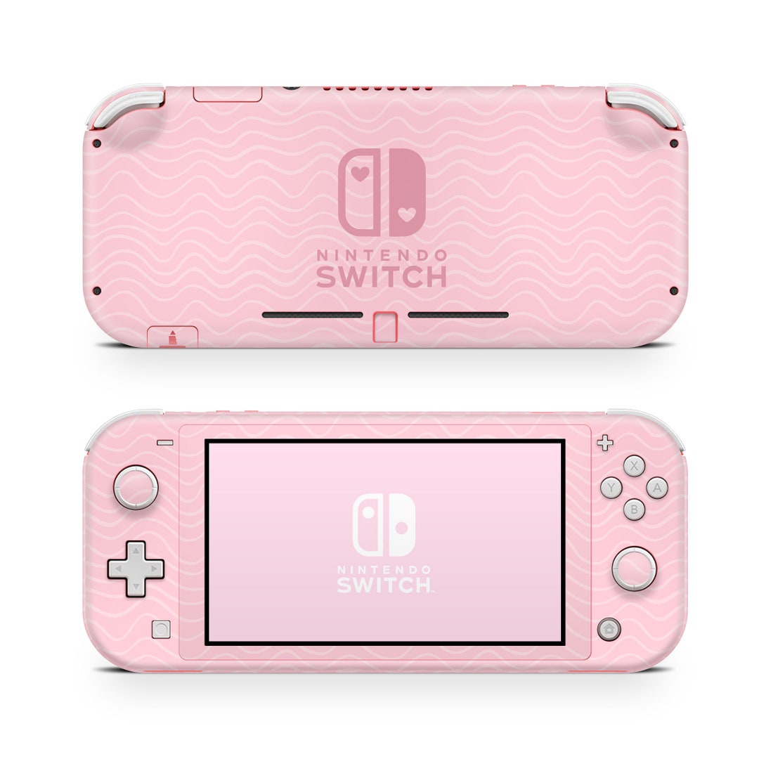 Nintendo Switch Lite Skin Wrap Premium Vinyl Cover Pastel Pink