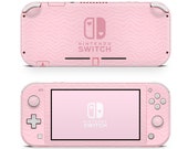 Nintendo Switch Lite ピンク カバー付き Nintendo Switch Lite Skin Wrap Premium Vinyl Cover Pastel