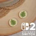 Switch 2 Thumb Grip Cap Joy Con Grip For Nintendo Switch 2 PS5 Skin Case Joystick Grip Leaf Cream Sage Green product logo
