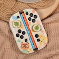 Nintendo Switch 2 JoyCon Case Cover Shell Skin Clear TPU Silicone Flexible Skin Cute Pastel Animal Crossing theme