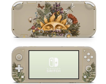 Nintendo Switch Lite スキンシール プレミアムビニール ダークセージ