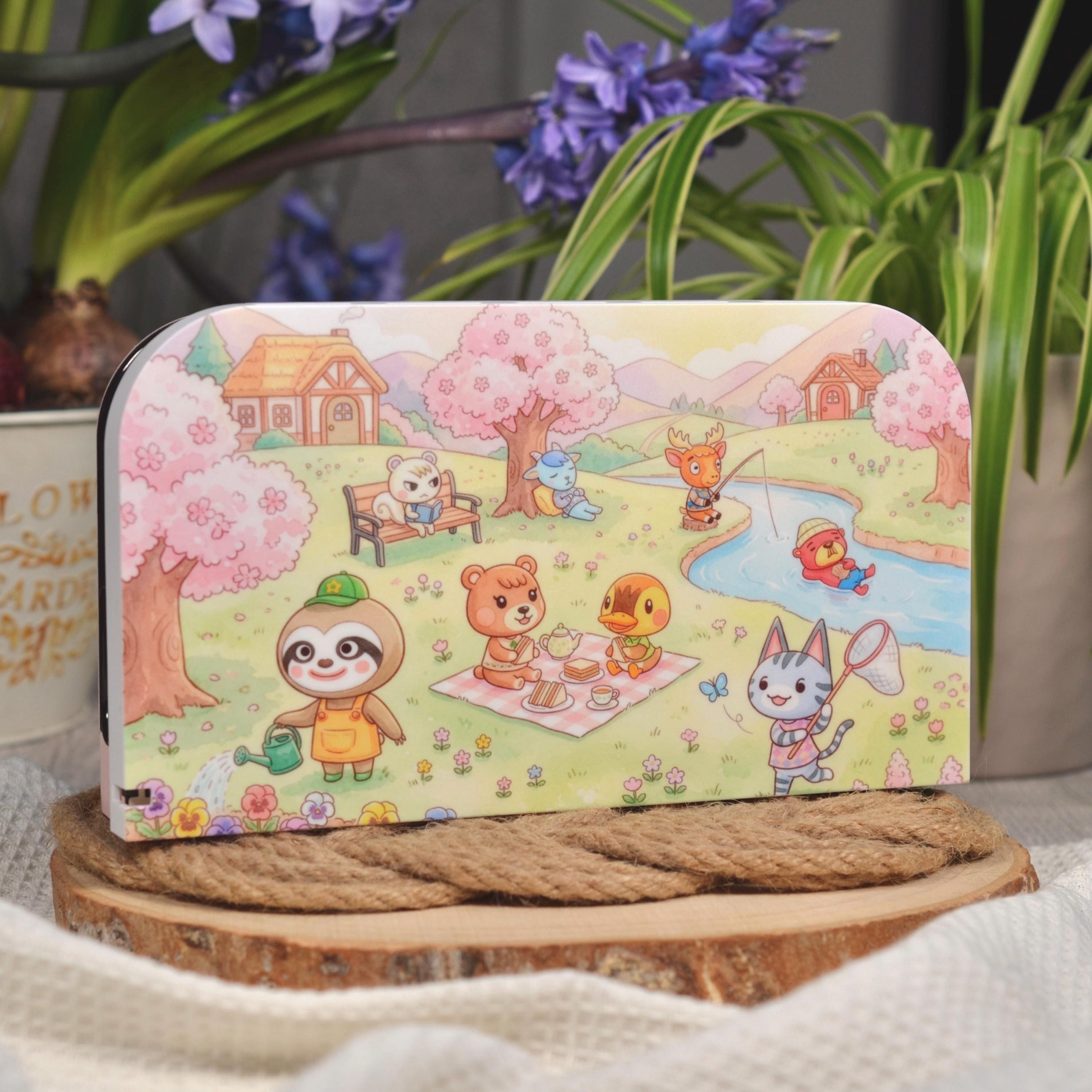 Nintendo Switch ドック フェイスプレート ケース カバー スライド式