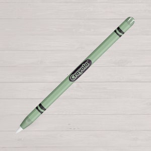 Apple Pencil スキンラップ パステルクレヨンスタイル プレミアムビニールステッカー Procreate