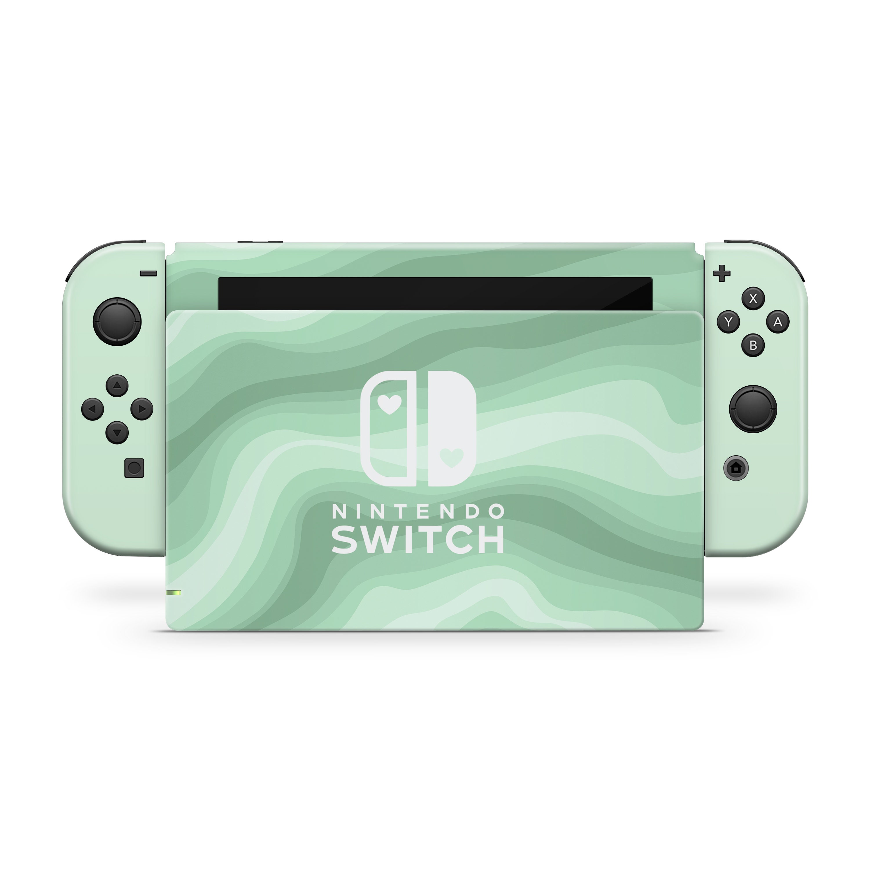Nintendo Switch Skin Wrap Premium Vinyl Sage Green - Etsy
