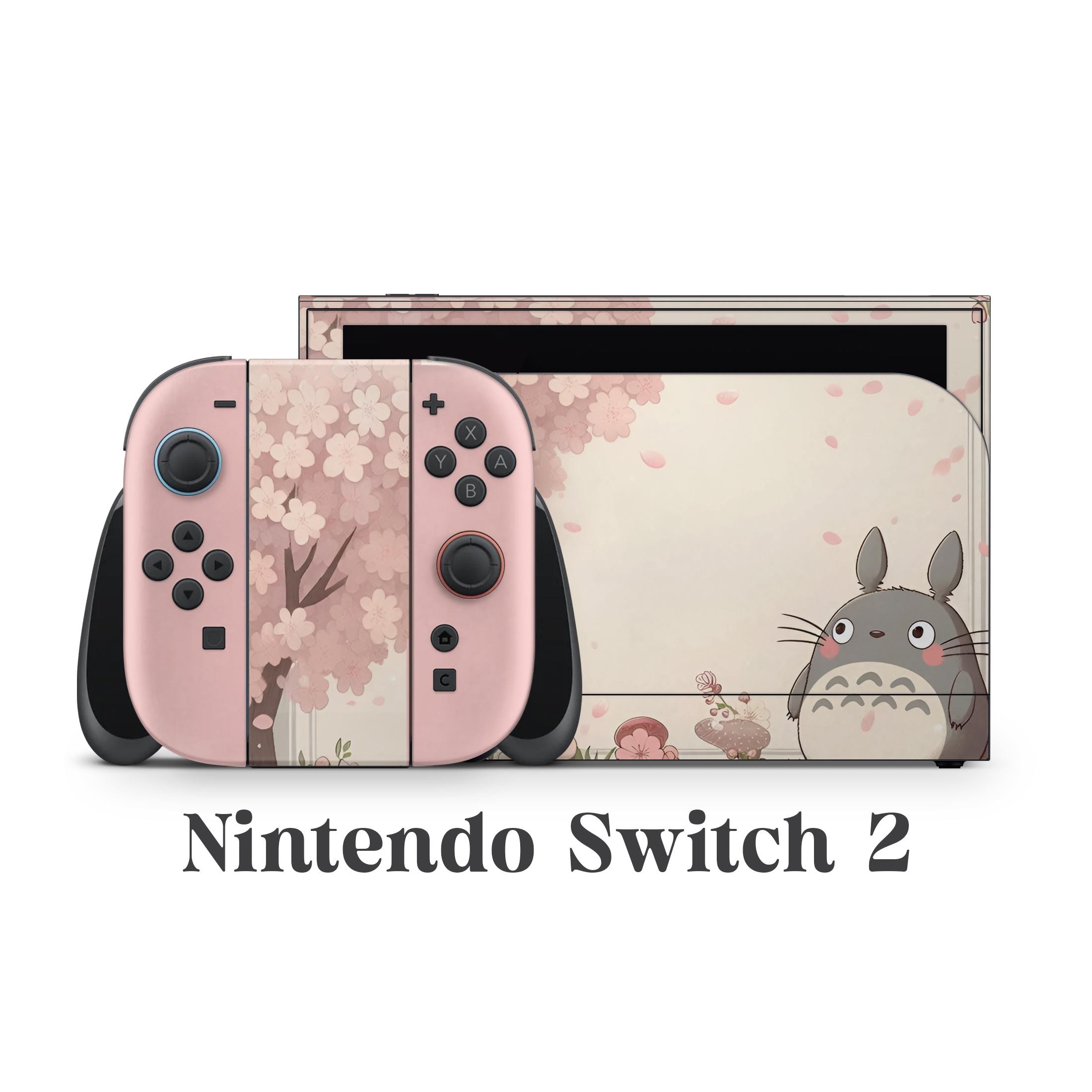 Nintendo Switch 2 Model Skin Wrap Premium Vinyl Pink Pastel