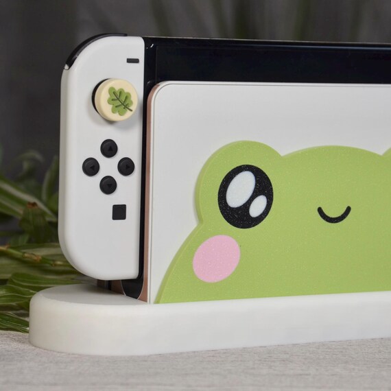 Nintendo Switch Dock Accessory Stand Faceplate OLED Cute Pastel