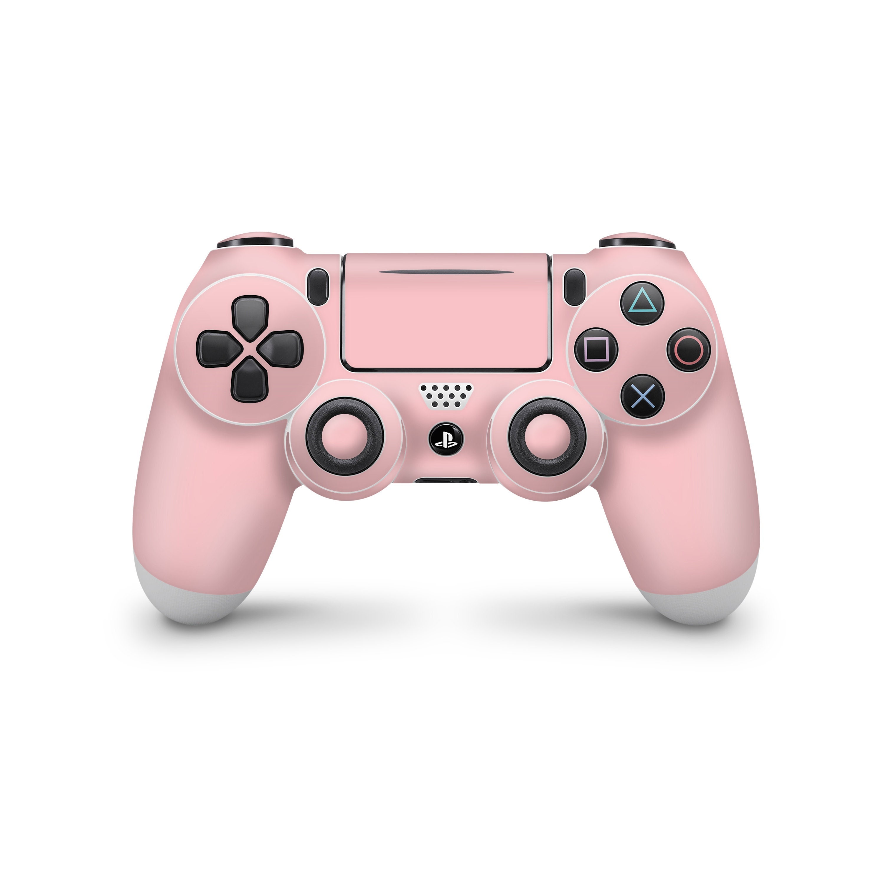 Pure Pink Color PS4 Stickers Play station 4 Skin Sticker Decal Cover For PlayStation  4 PS4 Console & Controller Skins Vinyl