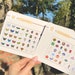 Animal Crossing Critterpedia Sticker Sheet Full Set of 3 - Insects, Fish & Sea Creatures 