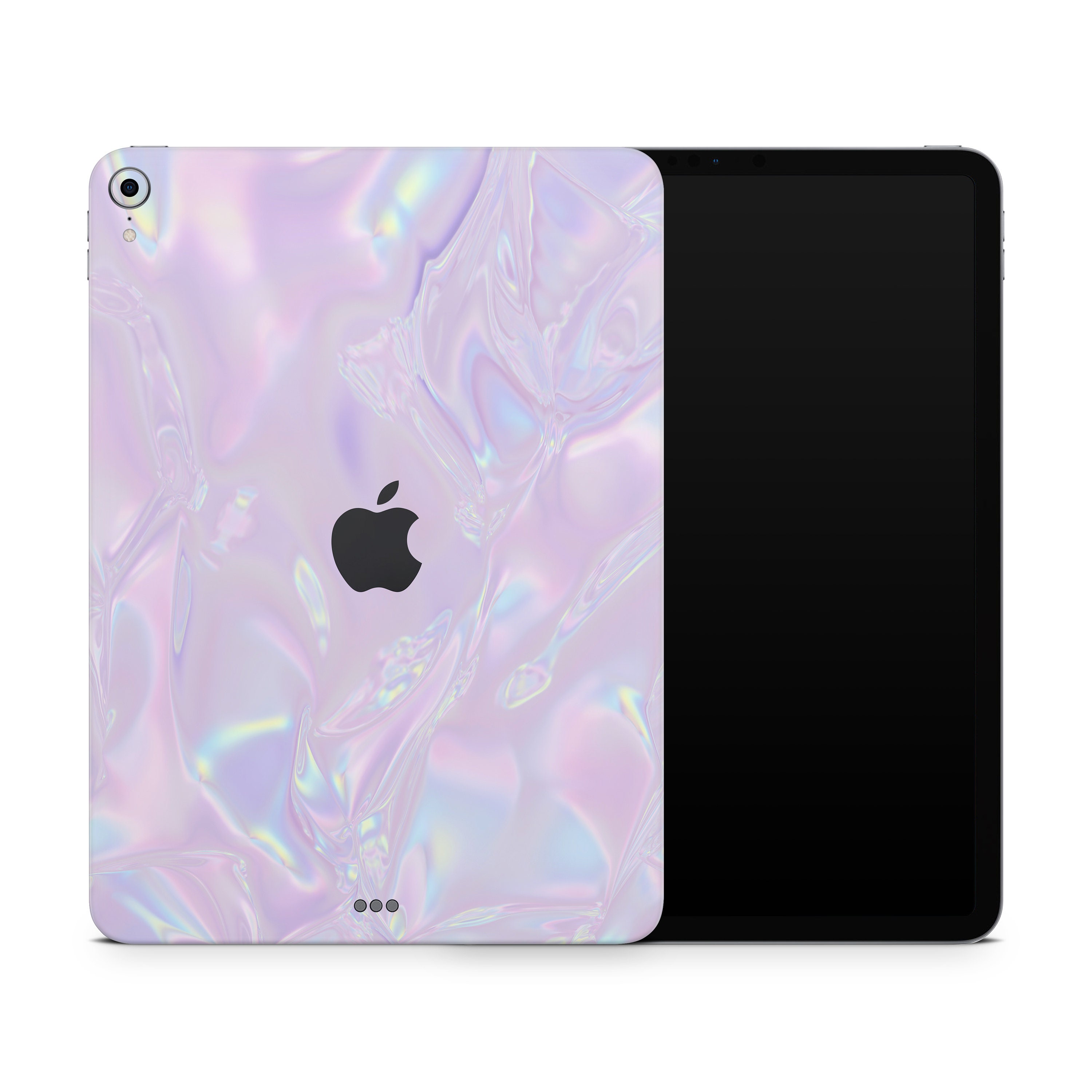 Apple iPad Pro & Air Skin Wrap Premium Vinyl Aufkleber Aurora Borealis Pastelle