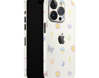 iPhone Skin 13 / 14 / 15 Pro , Plus , Max , Skin Wrap Cover Premium Quality 3M Vinyl Pastel Cute Kawaii