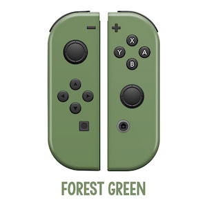 Mix & Match Greens Nintendo Switch Joycon Skin Wrap Premium Vinyl image 3