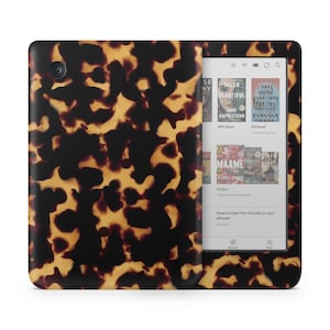 Kobo E-Reader Clara Libra 2 Nia Skin Wrap Cover Premium Quality 3M Vinyl Tortoise Shell Pattern