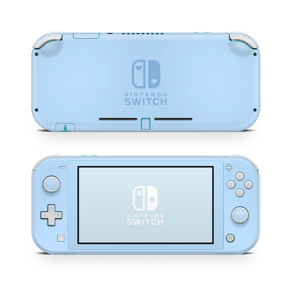 Nintendo Switch Lite Skin Wrap Premium Vinyl Sky Blue Pastel