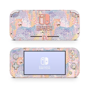 Nintendo Switch Lite Skin Wrap Premium Vinyl Pastel Lilac