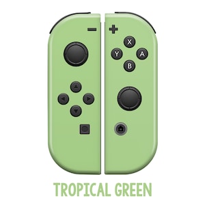 Mix & Match Greens Nintendo Switch Joycon Skin Wrap Premium Vinyl image 5