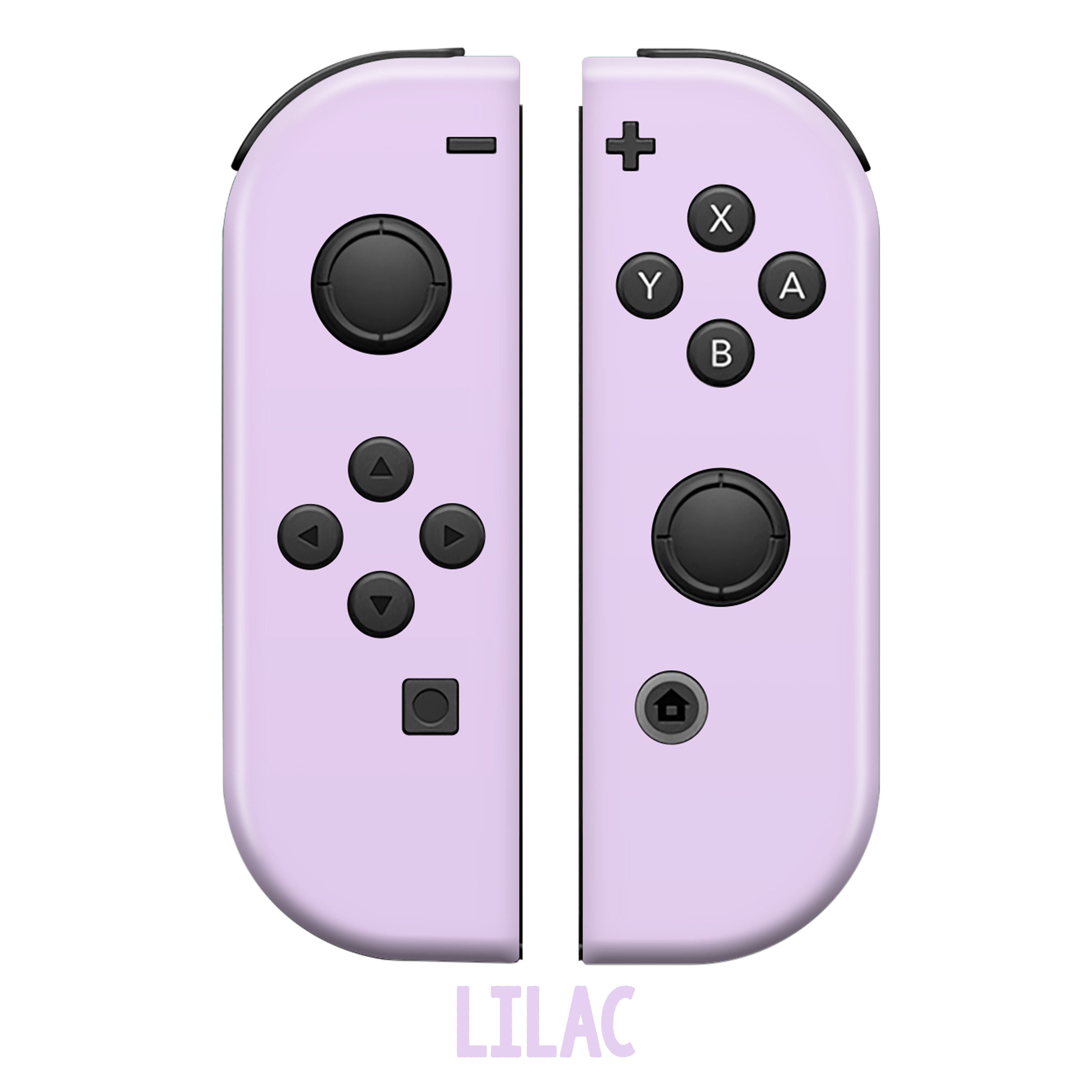 Custom Joy-con Nintendo Switch Controllers Pink and Purple